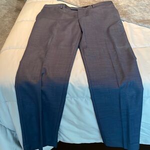 Banana Republic slacks. Blue. 35x32. Excellent condition.